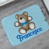 Tappeto per cameretta "Orsetto" azzurro