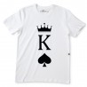 T-shirt Uomo "Re di cuori"