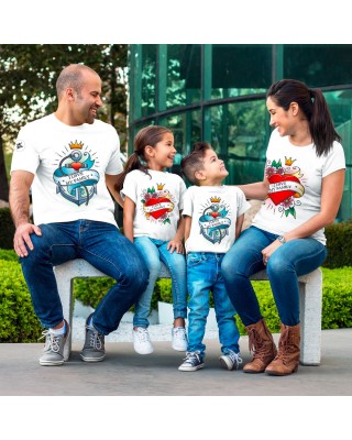 t-shirt famiglia san valentino