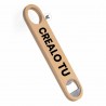Apribottiglie in legno da personalizzare