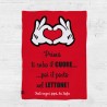 Plaid prima ti rubo il cuore e poi il posto nel lettone
