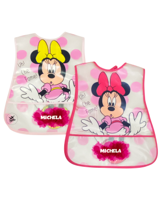 Grembiule neonata in plastica Minnie