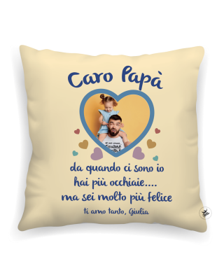 Federa cuscino "Caro Papà"