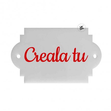 Targhetta fuori porta personalizzabile famiglia