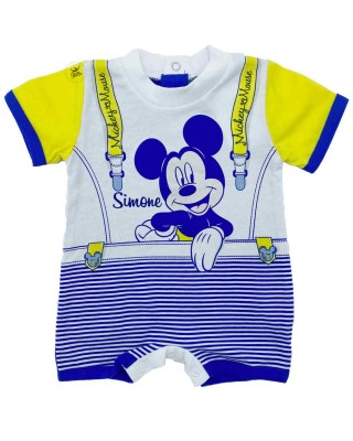 Pagliaccetto estivo "Mickey Mouse" giallo