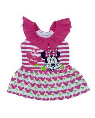 Copri costume "Minnie" fuxia