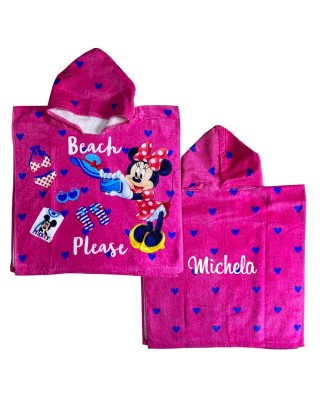 Poncho da spiaggia minnie