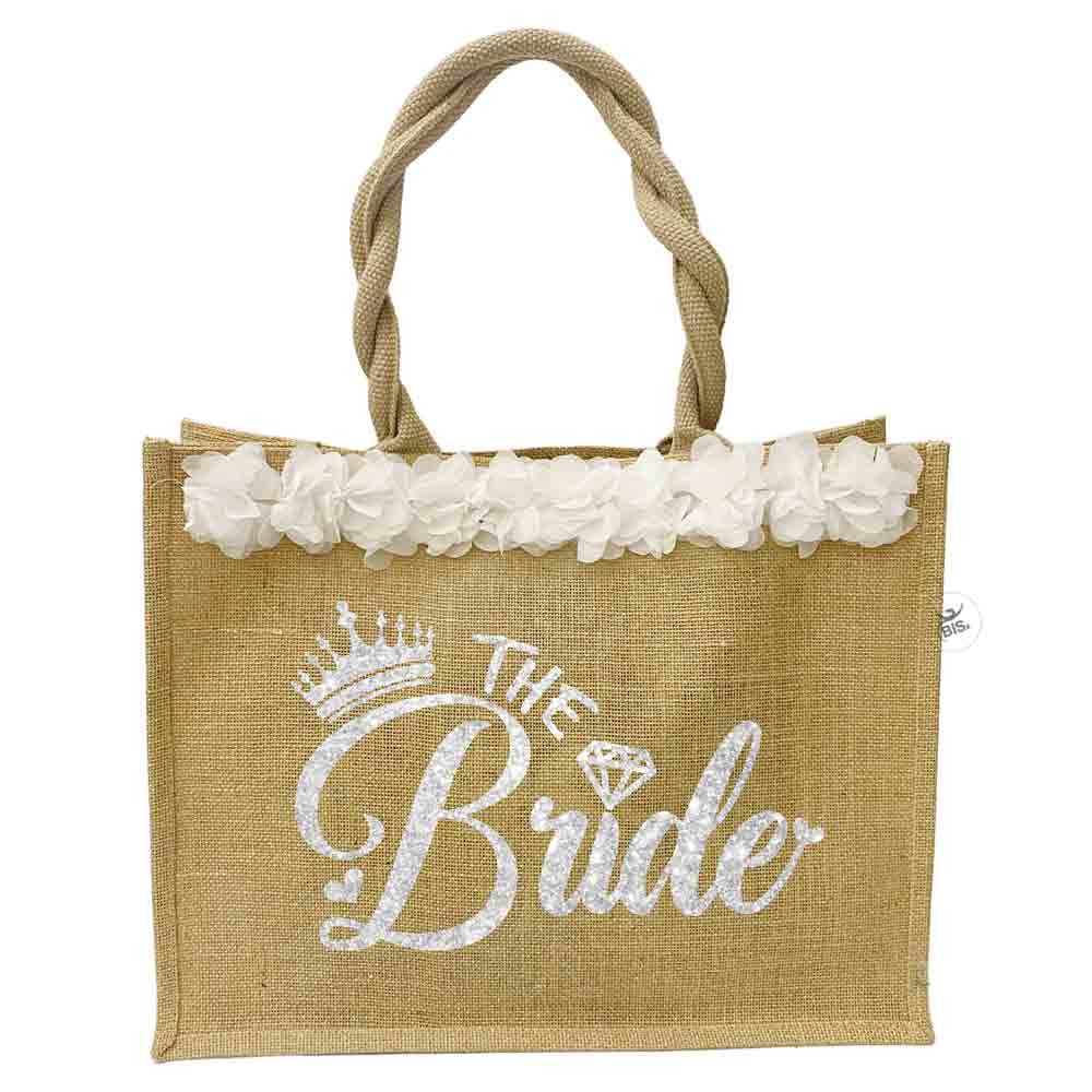 Borsa da Mare con applicazioni in tulle