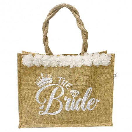 Borsa da Mare con applicazioni in tulle