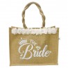 Borsa da Mare con applicazioni in tulle