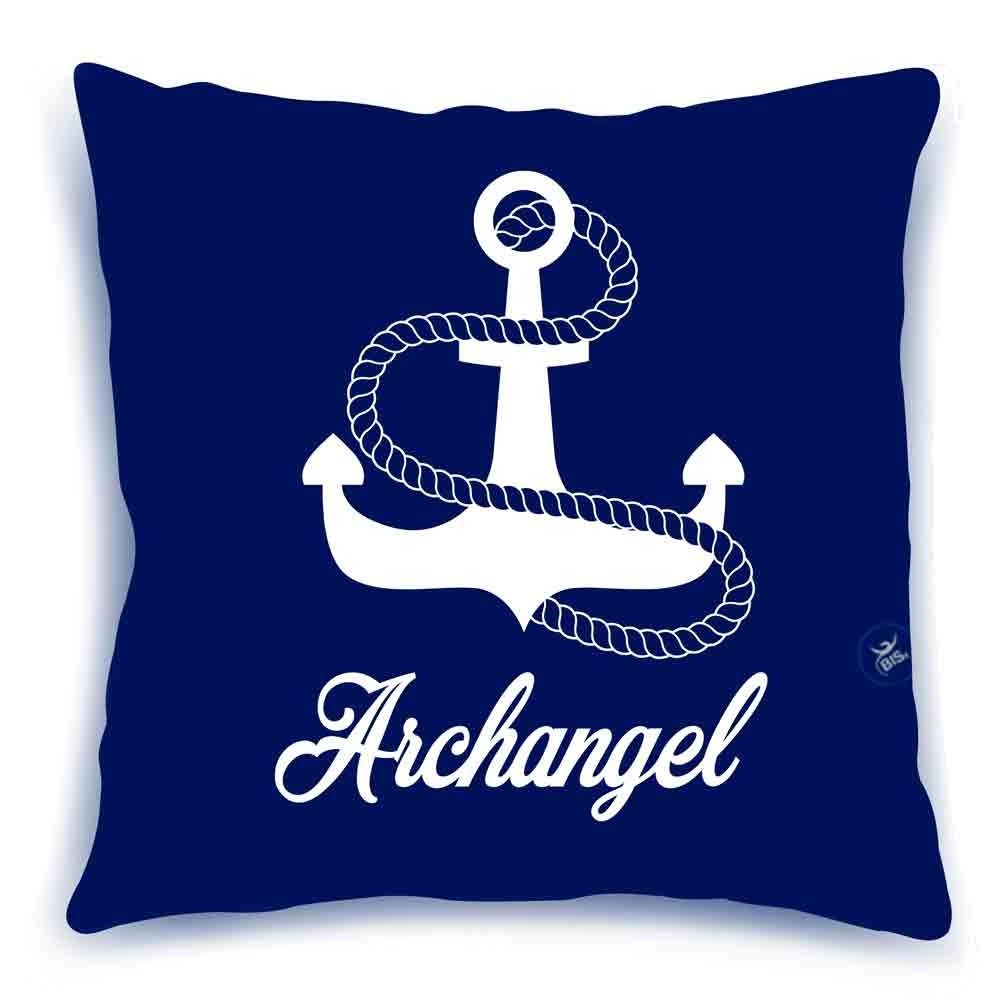 Hengjiang Federa Per Cuscino 45x45 Cm In Cotone E Lino - Stampa Oceano, Cerniera Nascosta - Per Divano E Letto