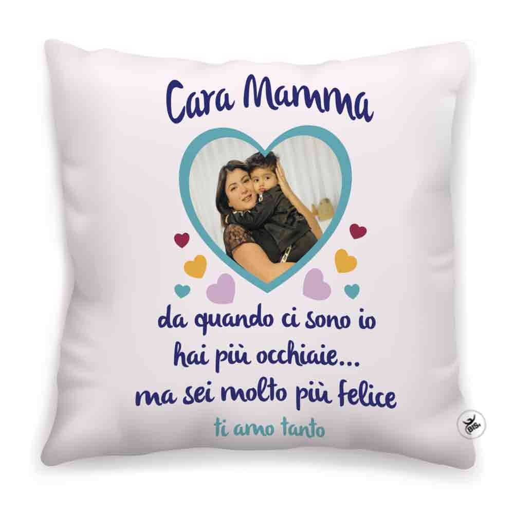 cara mamma da quando ci sono io hai più occhiaia ma se più felice