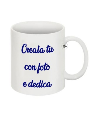 Tazza personalizzabile con foto e dedica