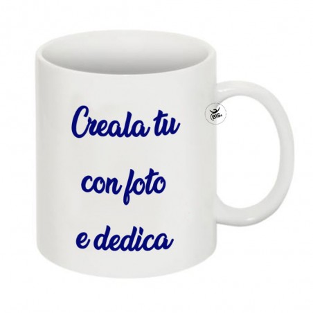 Tazza personalizzabile con foto e dedica