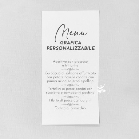 Kit 12 pezzi Menù da piatto
