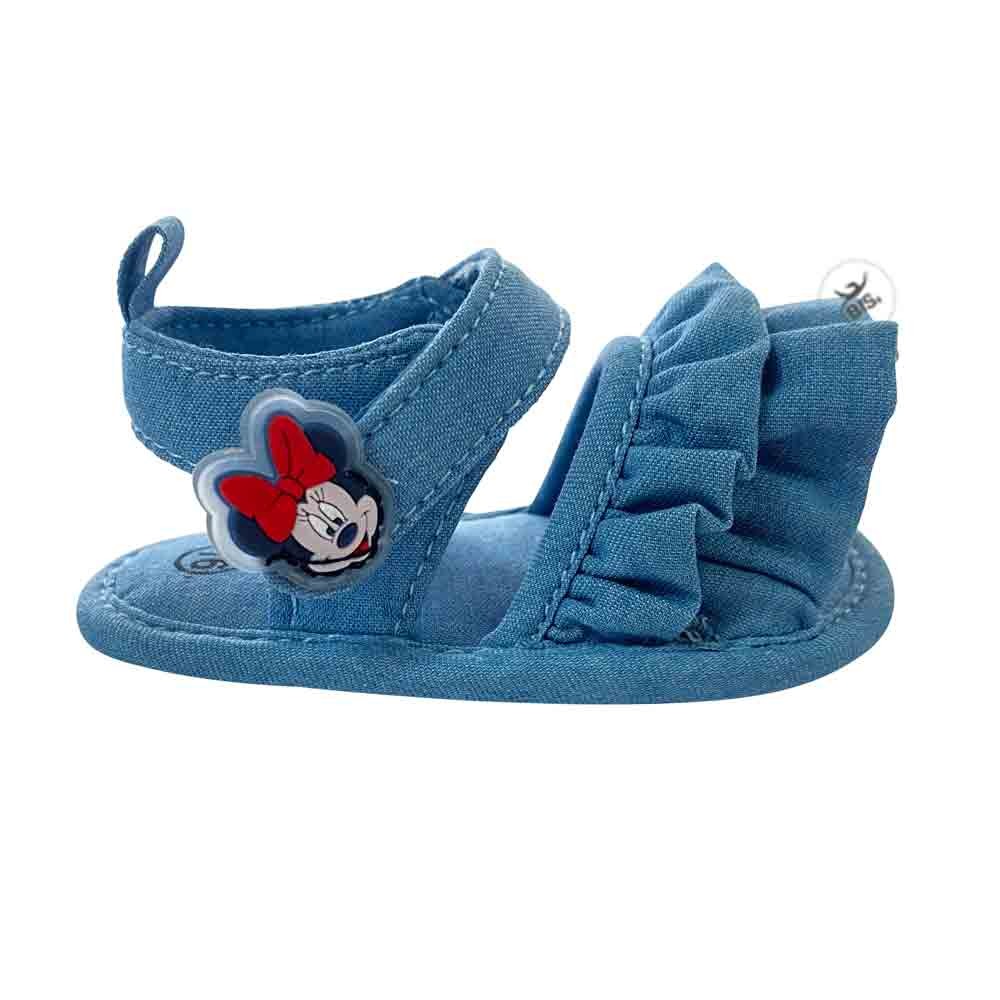 Sandalo neonata jeans "Minnie"