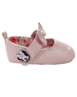 Ballerine neonata "Minnie" con fiocco