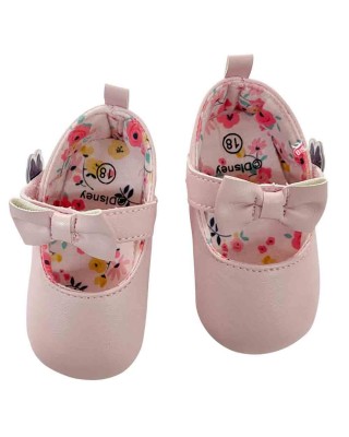 Ballerine neonata "Minnie" con fiocco