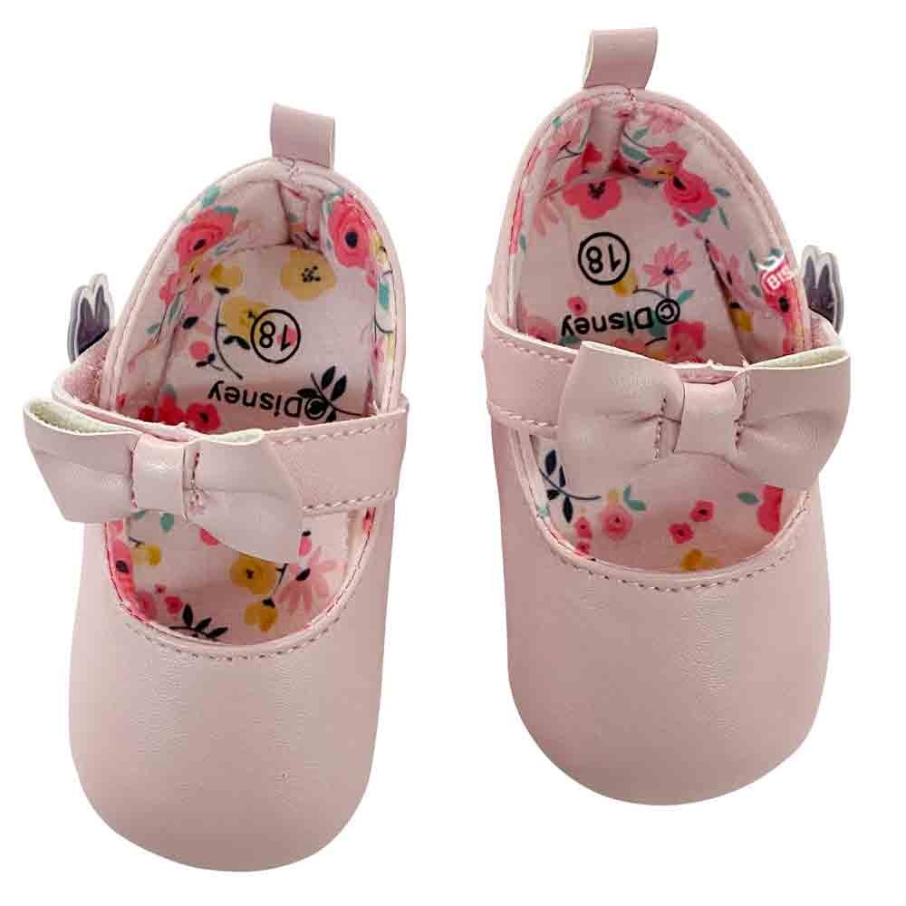 Ballerine neonata "Minnie" con fiocco