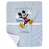 Disney Mickey Mouse jersey Blanket, customizable with the baby's name
