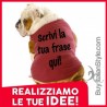 T-shirt per cani PERSONALIZZABILE
