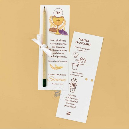 Matita con semi da piantare con packaging "Linea Classic"