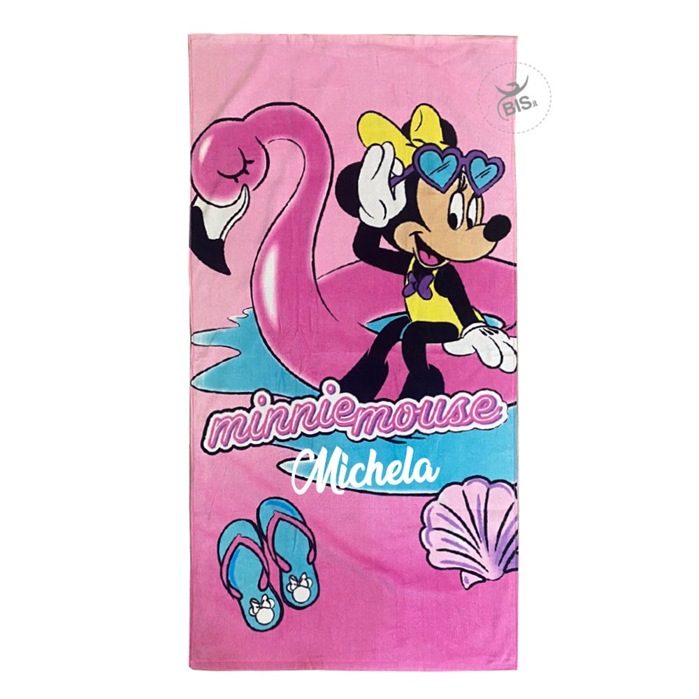 Telo Mare Nome Personalizzabile - [PERSONALIZZA NOME BIMBA] - Telo Mare da Personalizzare Bimba - Telo Mare Personalizzato Bambina - Asciugamano Nome Personalizzato