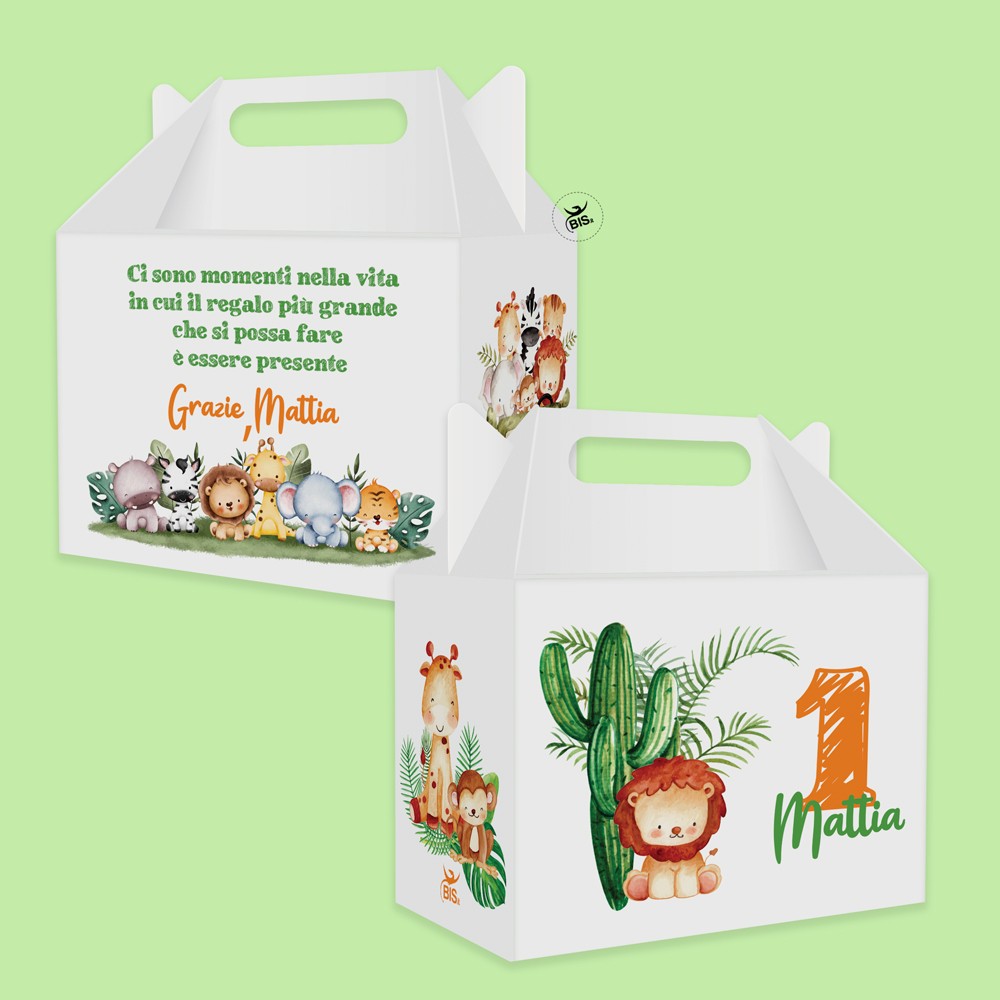 Bauletto "Happy meal" Linea Safari