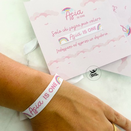 Bracciali personalizzati per eventi idea regalo fine festa e segnaposto