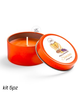 candele profumate "Linea Classic"  arancione