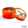 candele profumate "Linea Safari" arancione