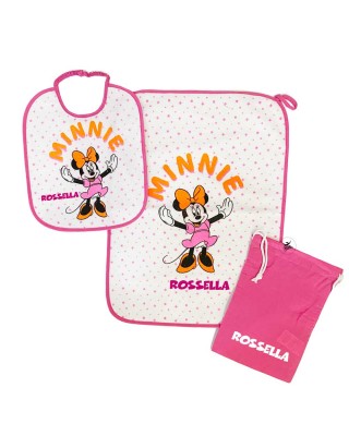 Kit Asilo plastificato "Minnie" fuxia