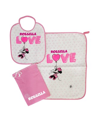 Kit Asilo plastificato "Minnie" rosa