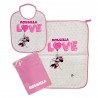 Kit Asilo plastificato "Minnie" rosa