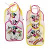 Kit 6 bavaglini "Minnie unicorno"