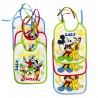 Kit 6 bavaglini con laccetti "Mickey and friends"