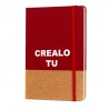 Block notes rosso da personalizzare con configuratore