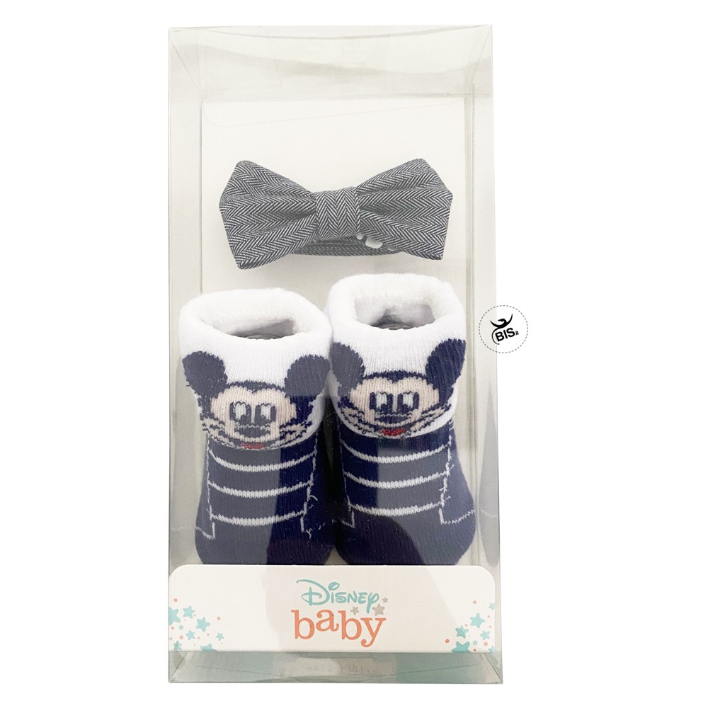 Set disney calzini e papillon "Mickey Mouse" blu