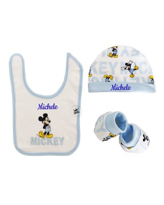 Kit 3 pezzi "Mickey Mouse"