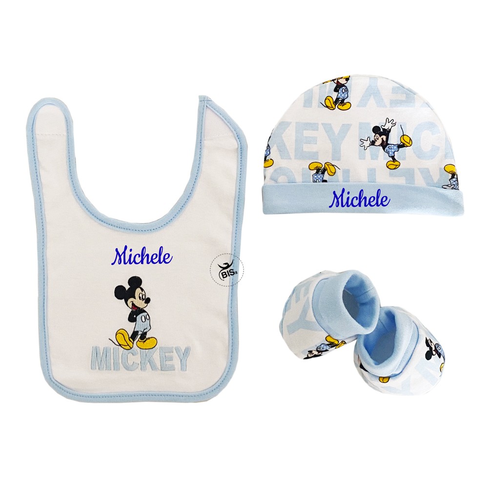 Kit 3 pezzi "Mickey Mouse"
