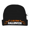 Cappellino neonato "Il mio primo Halloween" nero