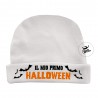 Cappellino neonato "Il mio primo Halloween" bianco