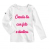 Long sleeve T-shirt CUSTOMIZABLE with text