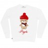 Customized Christmas Men's Sweatshirt Little Mouse+Name
