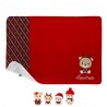 Tovaglietta in tessuto "Christmas time" da personalizzare