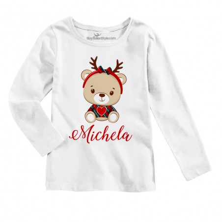 Maglia bimba "Christmas time"