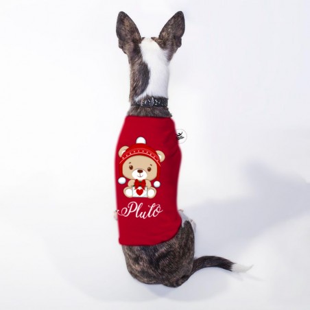 T-shirt per cani natalizio "Chistamas time"