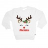 Christmas Child Sweatshirt "Little Mouse + Name"
