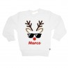 Christmas Child Sweatshirt "Little Mouse + Name"