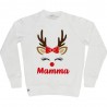 Personalized Christmas Women's Sweatshirt Little Mouse+Name